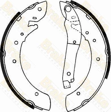 Brake Engineering SH1179 - Bremžu loku komplekts ps1.lv