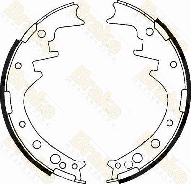 Brake Engineering SH1171 - Bremžu loku komplekts ps1.lv