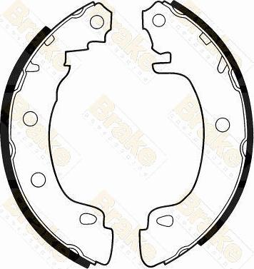 Brake Engineering SH2496 - Bremžu loku komplekts ps1.lv