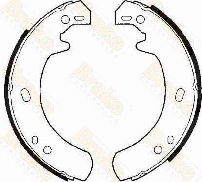 Brake Engineering SH2437 - Bremžu loku kompl., Stāvbremze ps1.lv