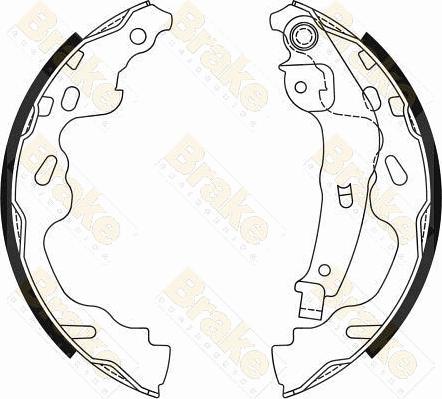 Brake Engineering SH2546 - Bremžu loku komplekts ps1.lv