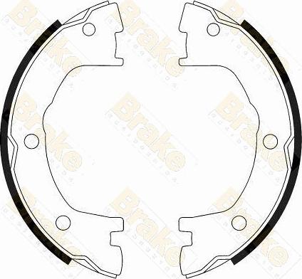 Brake Engineering SH2556 - Bremžu loku kompl., Stāvbremze ps1.lv