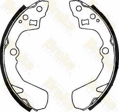 Brake Engineering SH2531 - Bremžu loku komplekts ps1.lv