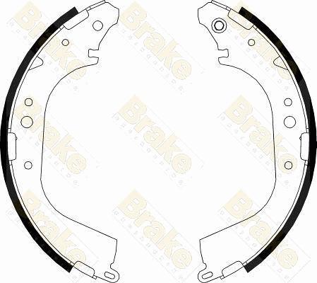 Brake Engineering SH2522 - Bremžu loku komplekts ps1.lv