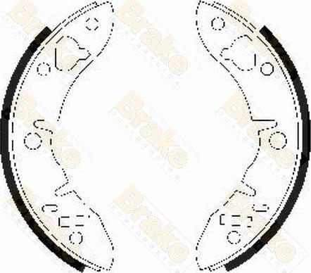 Brake Engineering SH2034 - Bremžu loku komplekts ps1.lv