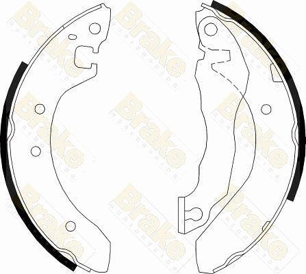 Brake Engineering SH2176 - Bremžu loku komplekts ps1.lv