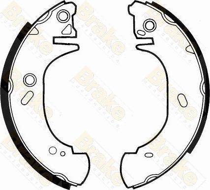 Brake Engineering SH2312 - Bremžu loku komplekts ps1.lv