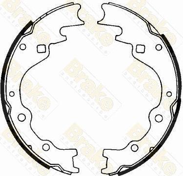 Brake Engineering SH2322 - Bremžu loku komplekts ps1.lv