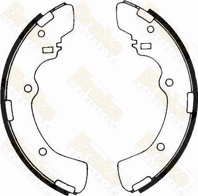 Brake Engineering SH2327 - Bremžu loku komplekts ps1.lv