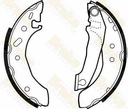 Brake Engineering SH2253 - Bremžu loku komplekts ps1.lv