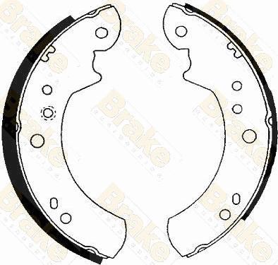 Brake Engineering SH2222 - Bremžu loku komplekts ps1.lv