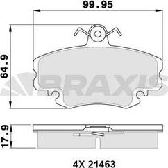 HELLA PAGID 355045591 - Bremžu uzliku kompl., Disku bremzes ps1.lv