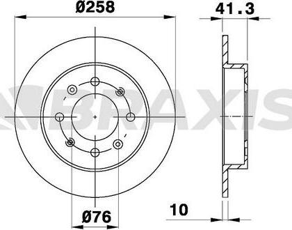 FTE BS7158 - Bremžu diski ps1.lv