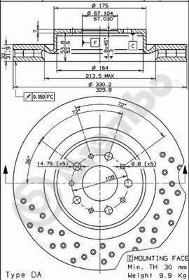 Stellox 6020-1697K-SX - Bremžu diski ps1.lv