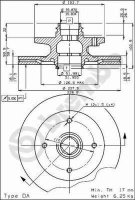 Breco BS 7898 - Bremžu diski ps1.lv