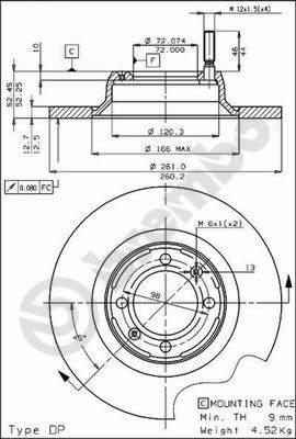 Breco BS 7248 - Bremžu diski ps1.lv