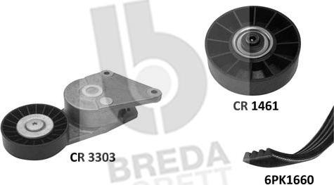 Breda Lorett KCA0008 - Ķīļrievu siksnu komplekts ps1.lv