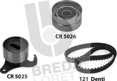 Breda Lorett KCD0451 - Zobsiksnas komplekts ps1.lv