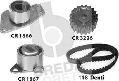 Breda Lorett KCD0380 - Zobsiksnas komplekts ps1.lv