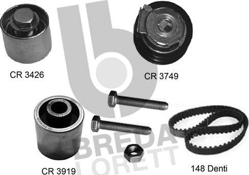 Breda Lorett KCD0220 - Zobsiksnas komplekts ps1.lv