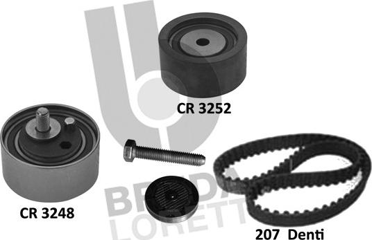 Breda Lorett KCD0794 - Zobsiksnas komplekts ps1.lv