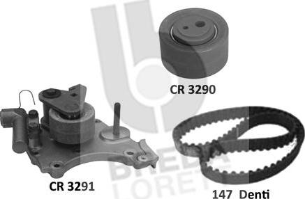 Breda Lorett KCD0763 - Zobsiksnas komplekts ps1.lv