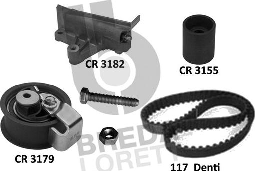 Breda Lorett KCD0770 - Zobsiksnas komplekts ps1.lv