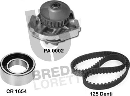 Breda Lorett KPA0586A - Ūdenssūknis + Zobsiksnas komplekts ps1.lv