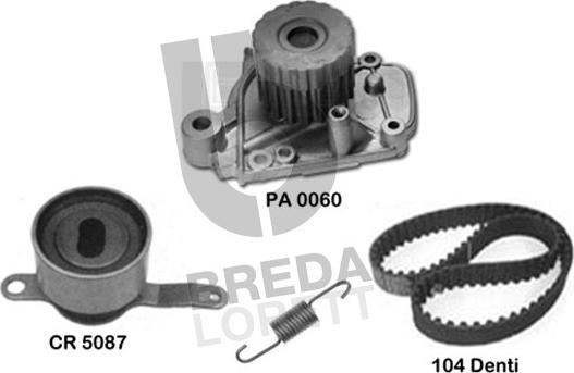 Breda Lorett KPA0176A - Ūdenssūknis + Zobsiksnas komplekts ps1.lv