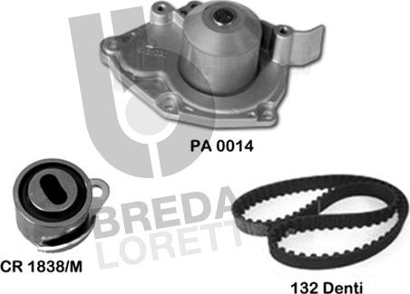 Breda Lorett KPA0803A - Ūdenssūknis + Zobsiksnas komplekts ps1.lv