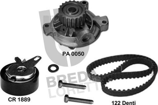 Breda Lorett KPA0720A - Ūdenssūknis + Zobsiksnas komplekts ps1.lv