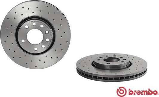 Brembo 09.9162.1X - Bremžu diski ps1.lv