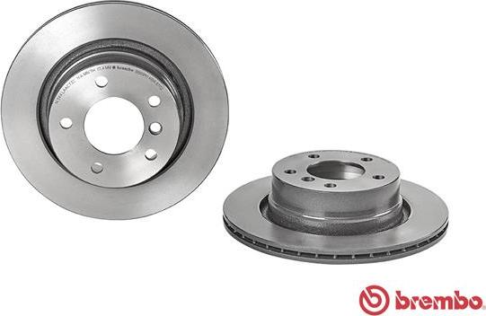 Brembo 09.9869.81 - Bremžu diski ps1.lv