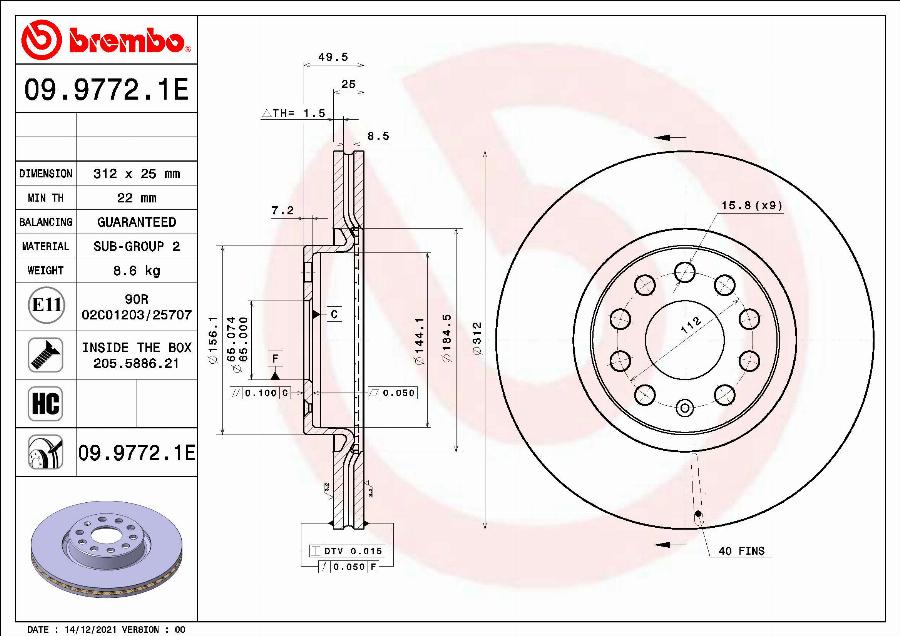 Brembo KT 08 009 - Bremžu komplekts, Disku bremzes ps1.lv