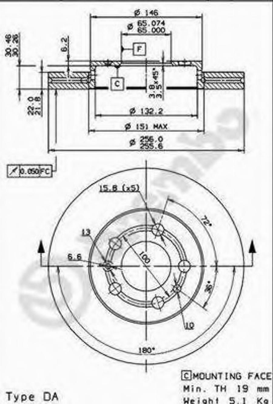 Brembo 09.7011.24 - Bremžu diski ps1.lv