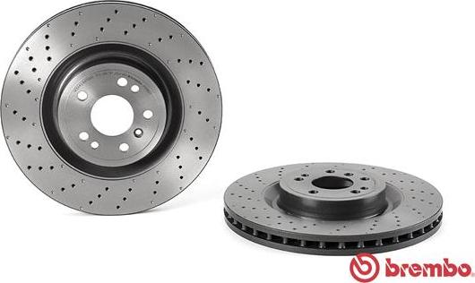 Brembo 09.A958.21 - Bremžu diski ps1.lv