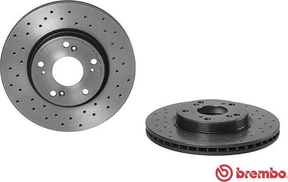 Brembo 09.A455.1X - Bremžu diski ps1.lv