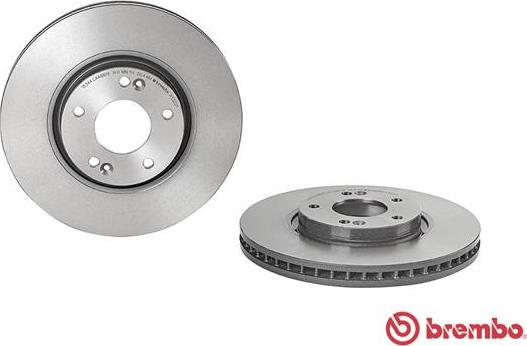 Brembo 09.A532.21 - Bremžu diski ps1.lv