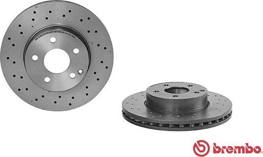 Brembo 09.A613.51 - Bremžu diski ps1.lv