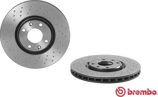 Brembo 09.A185.1X - Bremžu diski ps1.lv