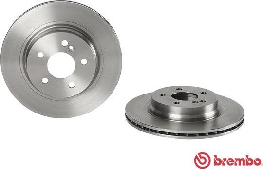 Brembo 09.A760.10 - Bremžu diski ps1.lv