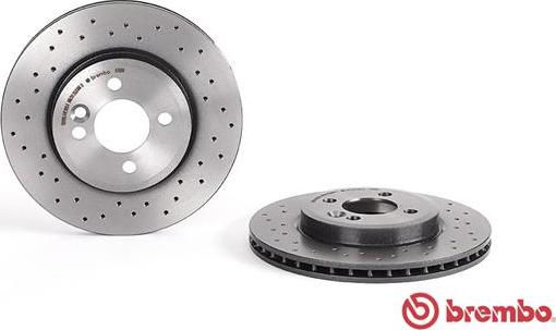 Brembo 09.A761.1X - Bremžu diski ps1.lv