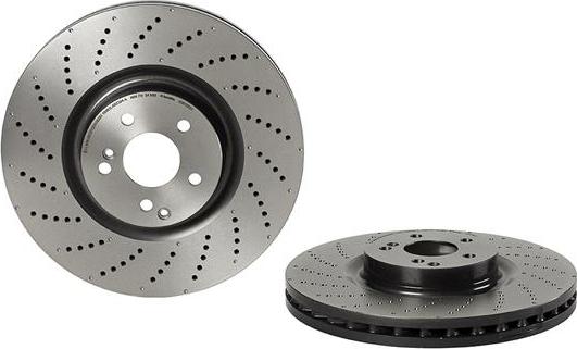 Brembo 09.B769.51 - Bremžu diski ps1.lv