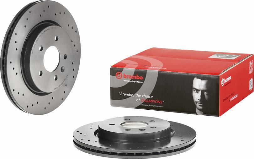 Brembo 09.C711.21 - Bremžu diski ps1.lv