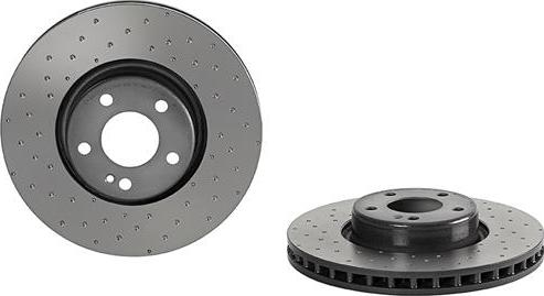 Brembo 09.D527.23 - Bremžu diski ps1.lv