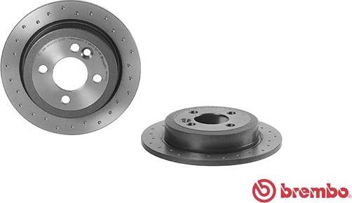 Brembo 08.9163.2X - Bremžu diski ps1.lv