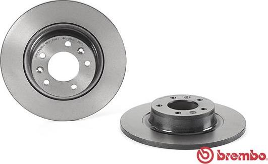 Brembo 08.9367.11 - Bremžu diski ps1.lv