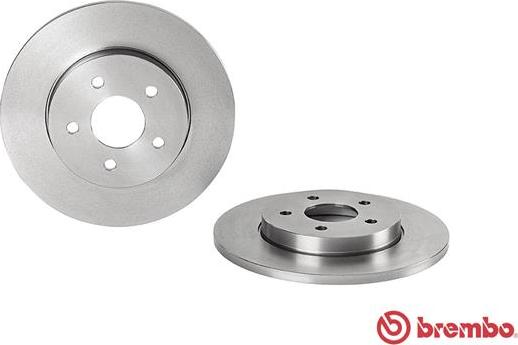 Brembo 08.9734.10 - Bremžu diski ps1.lv