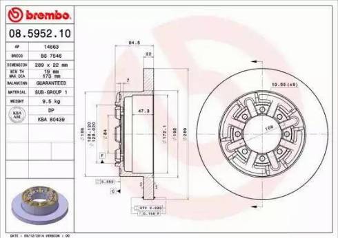 Alpha Brakes HTT-VC-000 - Bremžu diski ps1.lv