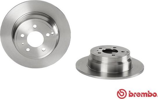 Brembo 08.5569.24 - Bremžu diski ps1.lv